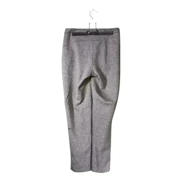 Lululemon Dress Travel Pants Straight Heathered Gray Women's 4 - Picture 2 of 5
